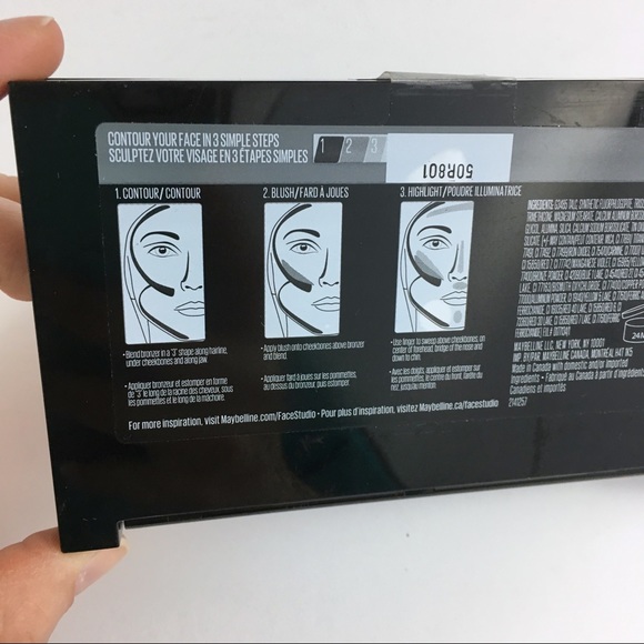 New Sealed Maybelline Face Studio Master Contouring Face Kit Medium to Deep - Picture 4 of 5